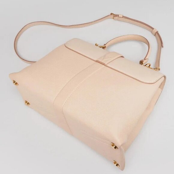 Louis Vuitton Creme Leather Rose Des Vents MM Bag - Picture 3 of 12